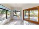Bright breakfast nook with sliding glass doors to backyard at 8227 E Sierra Pinta Dr, Scottsdale, AZ 85255