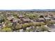 Aerial shot of a residential area displaying neatly arranged homes with well-maintained roofs at 9305 E Canyon View Rd, Scottsdale, AZ 85255