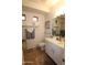 Simple bathroom with single vanity and shower at 11500 E Cochise Dr # 2070, Scottsdale, AZ 85259