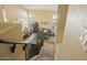 An interior shot of a Living Room viewed from the upper stairs at 126 E Key West Dr, Casa Grande, AZ 85122