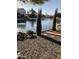 Stunning canal-front view with lush landscaping at 1383 E Boston St, Chandler, AZ 85225