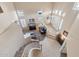 Open floor plan with high ceilings, visible from above at 15402 S 17Th Ct, Phoenix, AZ 85045