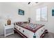Cozy bedroom with a double bed and nightstands at 1673 E Jardin Pl, Casa Grande, AZ 85122