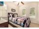 Charming bedroom with a full bed and plenty of natural light at 20750 N 87Th St # 1065, Scottsdale, AZ 85255