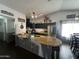 Modern kitchen with granite countertops and stainless steel appliances at 2171 N Santiana Pl, Casa Grande, AZ 85122