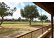 Backyard view of the golf course and community at 2329 N Recker Rd # 23, Mesa, AZ 85215