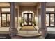 Grand entryway with double doors and a view into the home at 31048 N 56Th St, Cave Creek, AZ 85331