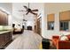 Spacious main bedroom with ensuite bathroom, sitting area and stunning views at 31048 N 56Th St, Cave Creek, AZ 85331