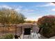 Relaxing patio with seating area and view of desert landscape at 31048 N 56Th N St, Cave Creek, AZ 85331