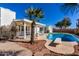 Relaxing pool area with diving board and landscaping at 4227 W Hatcher Rd, Phoenix, AZ 85051