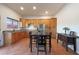 Well-equipped kitchen with ample cabinetry and dining area at 5827 N 129Th Ave, Litchfield Park, AZ 85340