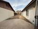 Backyard view showing a patio and surrounding yard at 8520 W Palm Ln # 1021, Phoenix, AZ 85037