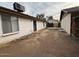 Backyard view, showing patio and surrounding yard at 8520 W Palm Ln # 1021, Phoenix, AZ 85037