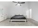 Large main bedroom with ceiling fan and plush carpet at 902 W Curry St, Chandler, AZ 85225