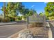 View of the community sign for Camelback Country Club Villas at 10041 N 52Nd Pl, Paradise Valley, AZ 85253