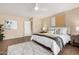 Spacious bedroom with a comfortable bed and access to the hallway at 1300 Coyote Pass --, Carefree, AZ 85377