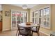 Cozy breakfast nook with round table and chairs, adjacent to sliding doors at 1300 Coyote Pass --, Carefree, AZ 85377