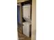 Stackable washer and dryer in a closet at 1432 W Emerald Ave # 647, Mesa, AZ 85202