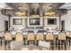 Community bar with seating and modern fixtures at 1713 W Morse Dr, Anthem, AZ 85086