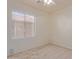Bedroom with ceiling fan and window coverings at 1713 W Morse Dr, Anthem, AZ 85086