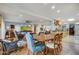 Charming dining area with a large wooden table and comfortable seating at 2631 E Beekman Pl, Phoenix, AZ 85016