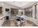 Charming breakfast nook with farmhouse-style seating and bright natural light at 3241 E Aris Dr, Gilbert, AZ 85298