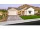 Two-car garage home with attractive landscaping and mountain views at 33608 N Maverick Mountain Trl, San Tan Valley, AZ 85144