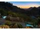 Tranquil pool with desert landscaping and breathtaking mountain views at 5526 E Roadrunner Rd, Paradise Valley, AZ 85253
