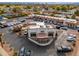 Aerial view of Starbucks with surrounding businesses and parking at 5550 N 16Th St # 102, Phoenix, AZ 85016