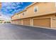 Exterior view of the community garages at 5550 N 16Th St # 102, Phoenix, AZ 85016