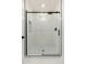 Large walk-in shower with patterned floor and glass enclosure at 5550 N 16Th St # 102, Phoenix, AZ 85016