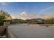 Private rooftop terrace offering breathtaking mountain and sunset views at 9950 E Sundance Trl, Scottsdale, AZ 85262
