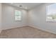 Bright bedroom with neutral walls and carpet flooring at 18196 N 92Nd St, Scottsdale, AZ 85255