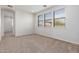 Bright bedroom with neutral walls and carpet flooring at 18196 N 92Nd St, Scottsdale, AZ 85255