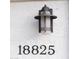 Exterior light fixture and house number 18825 at 18825 N 40Th Pl, Phoenix, AZ 85050