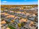 Aerial view of the house and neighborhood at 21752 E Estrella Rd, Queen Creek, AZ 85142