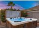 Relaxing hot tub perfect for outdoor entertaining at 21752 E Estrella Rd, Queen Creek, AZ 85142