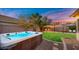 Relax in this luxurious hot tub, nestled in a beautifully landscaped backyard at 21752 E Estrella Rd, Queen Creek, AZ 85142