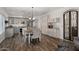 Eat-in kitchen with island and stainless steel appliances at 21752 E Estrella Rd, Queen Creek, AZ 85142