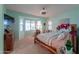 Relaxing Primary bedroom with bay window and decorative accents at 22 S Mesilla Ln, Casa Grande, AZ 85194