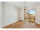 Dining area with sliding glass door to patio at 26733 N 53Rd Ln, Phoenix, AZ 85083