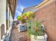 Landscaped backyard with gravel and plants at 41933 N Crooked Stick Rd, Anthem, AZ 85086