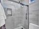 Clean bathroom with a large walk-in shower at 41933 N Crooked Stick Rd, Anthem, AZ 85086