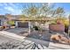 Single-story home with desert landscaping and two-car garage at 41933 N Crooked Stick Rd, Anthem, AZ 85086