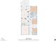 1822 sq ft floor plan, 2 bedrooms, 2 baths and a garage at 41933 N Crooked Stick Rd, Anthem, AZ 85086