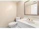 Small bathroom with single vanity and toilet at 5102 N 31St Pl # 422, Phoenix, AZ 85016