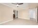 Bedroom with tile flooring and access to bathroom at 5102 N 31St Pl # 422, Phoenix, AZ 85016
