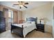 Guest bedroom with a full bed and plenty of closet space at 9348 E Grandview St, Mesa, AZ 85207