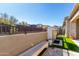 Landscaped backyard with mountain views and water feature at 12451 E Troon Vista Dr, Scottsdale, AZ 85255