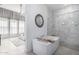 Spa-like bathroom with a freestanding soaking tub and walk-in shower at 12451 E Troon Vista Dr, Scottsdale, AZ 85255